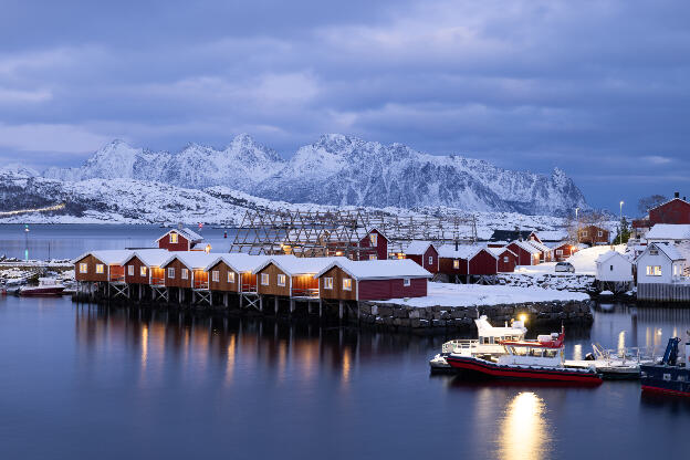 Svolvaer, Lofoten, Norwegen
