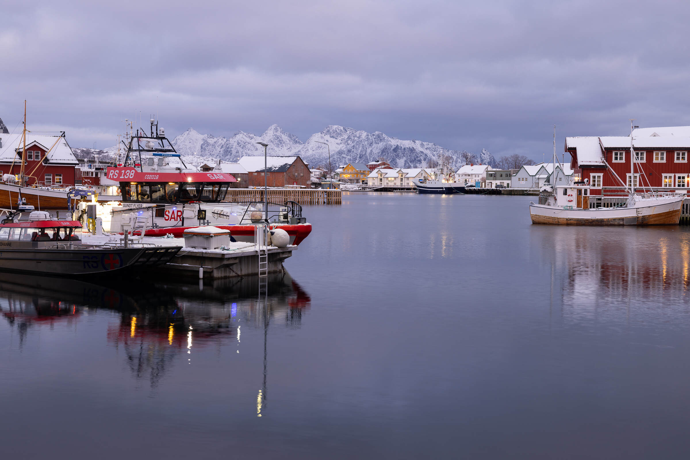 Svolvaer, Lofoten, Norwegen