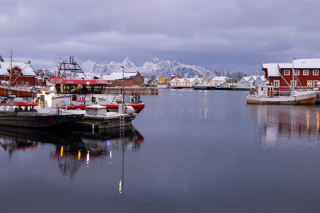 Svolvaer, Lofoten, Norwegen