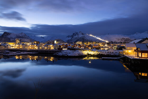 Svolvaer, Lofoten, Norwegen