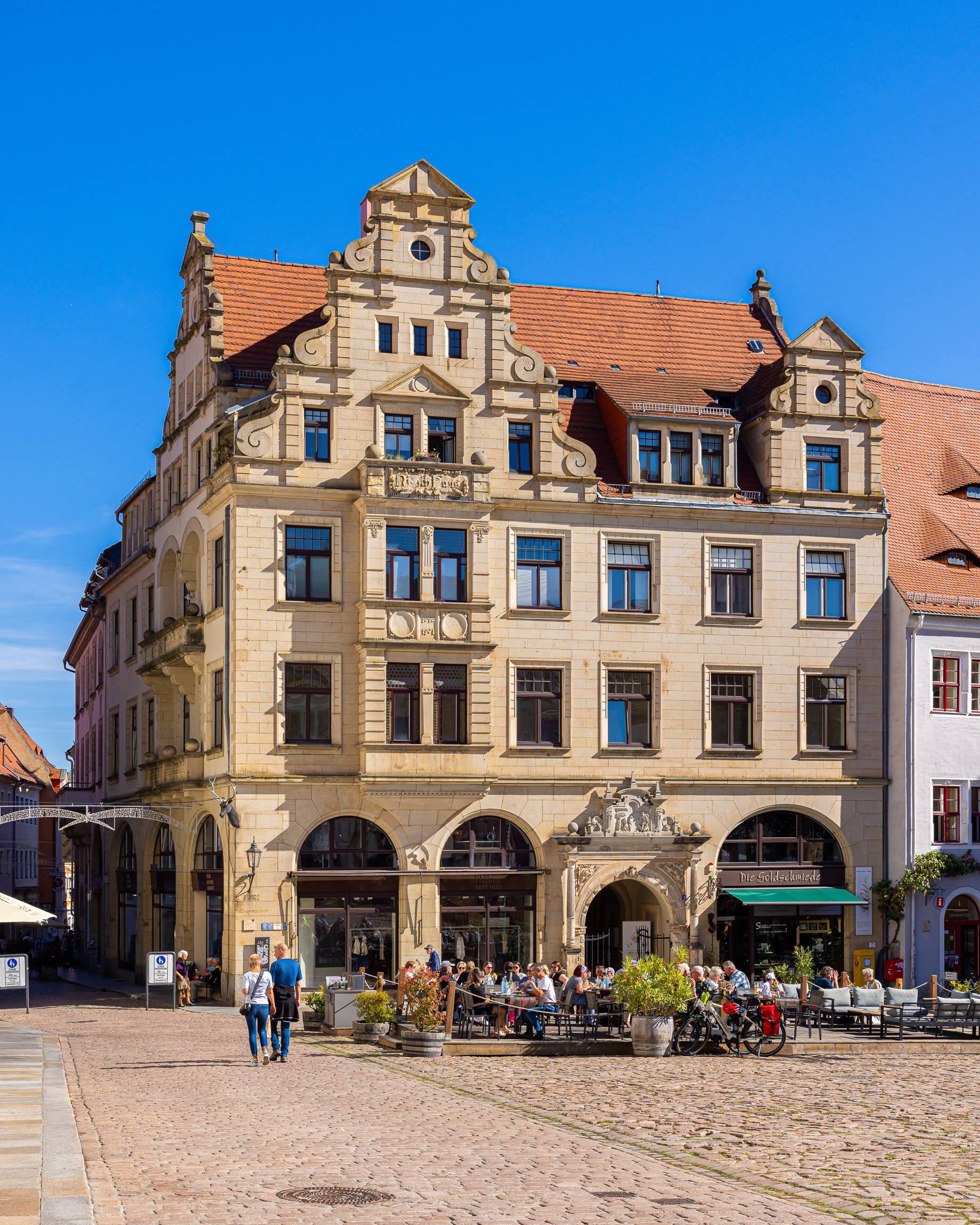 Meißen Hirschhaus am Marktplatz