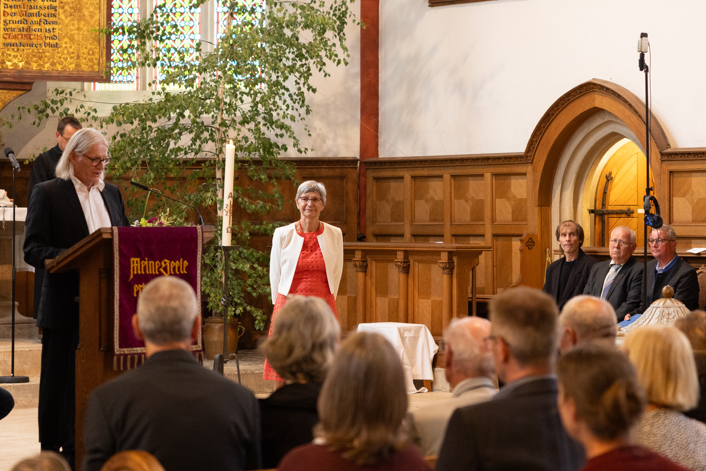 Feierliche Weihe der neuen Porzellanorgel in der Frauenkirche Me