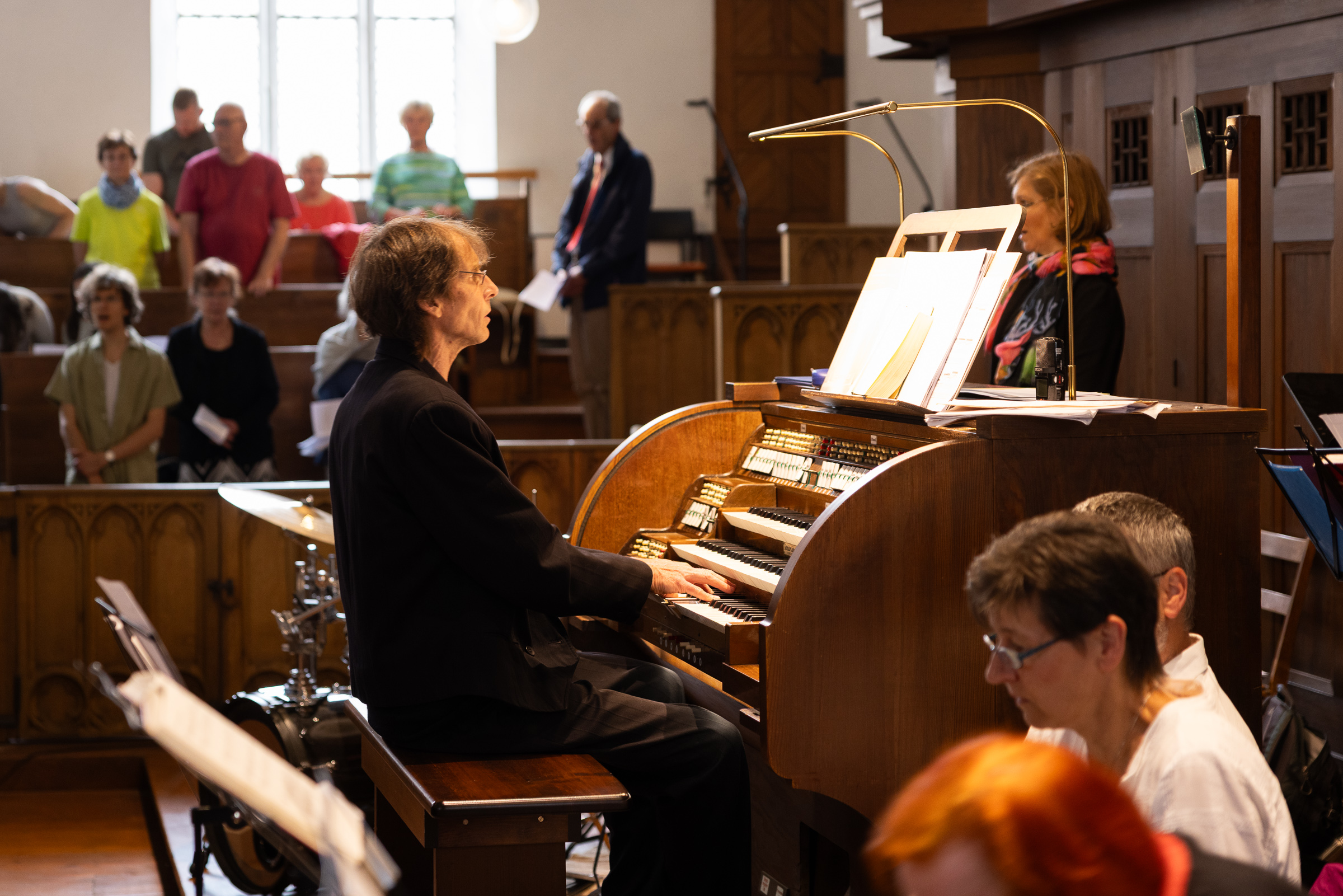 Feierliche Weihe der neuen Porzellanorgel in der Frauenkirche Me