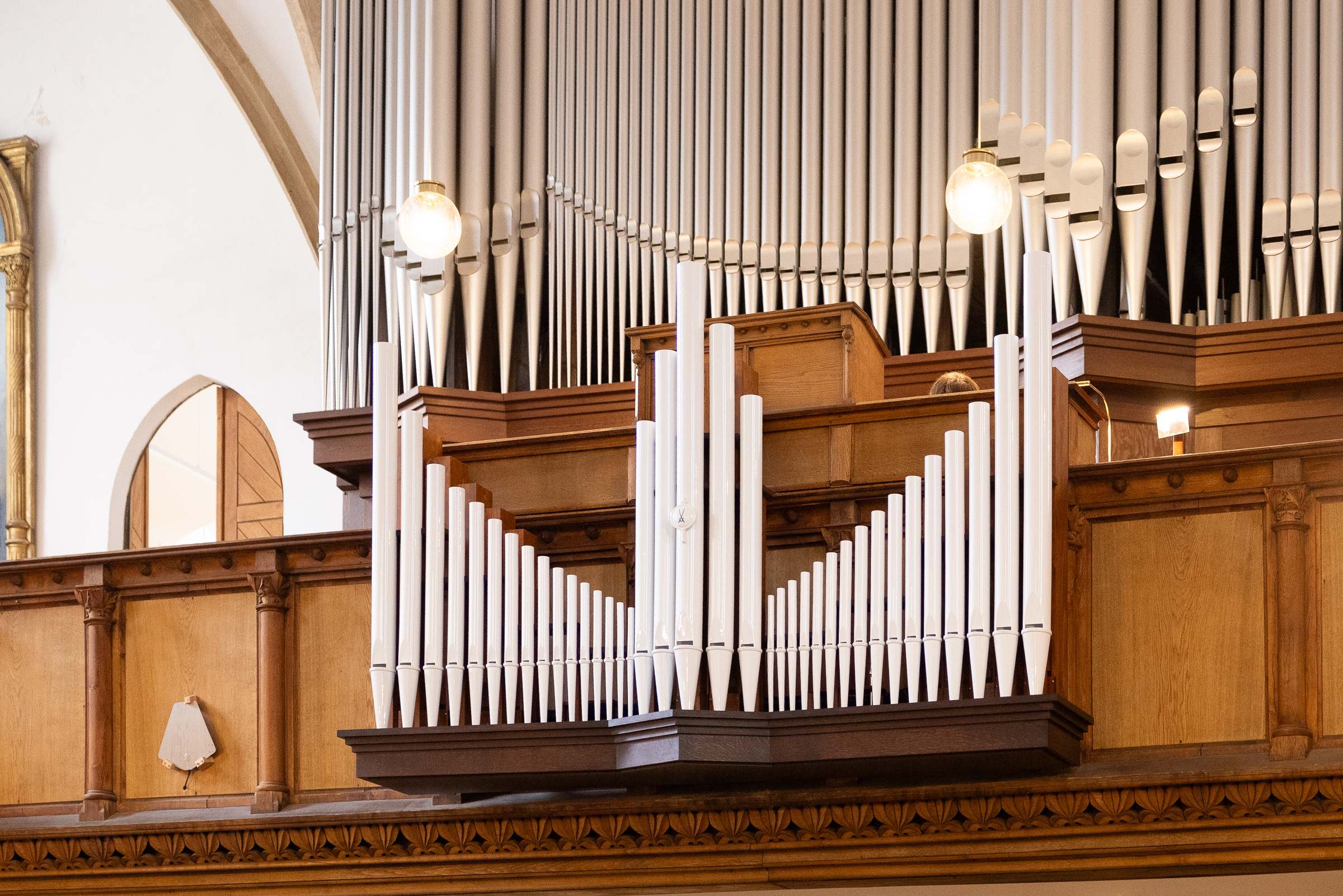 Feierliche Weihe der neuen Porzellanorgel in der Frauenkirche Me
