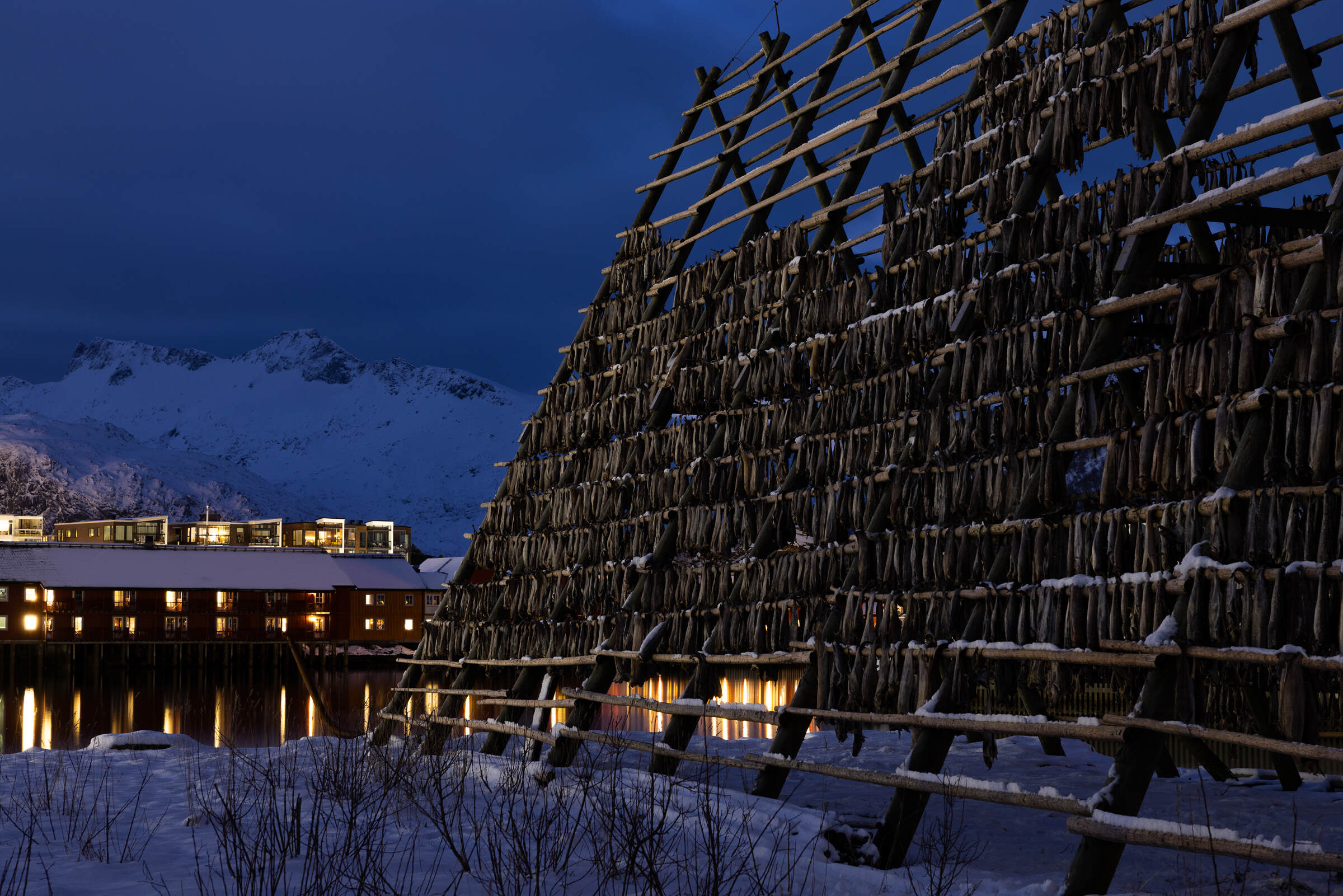 Svolvaer, Lofoten, Norwegen