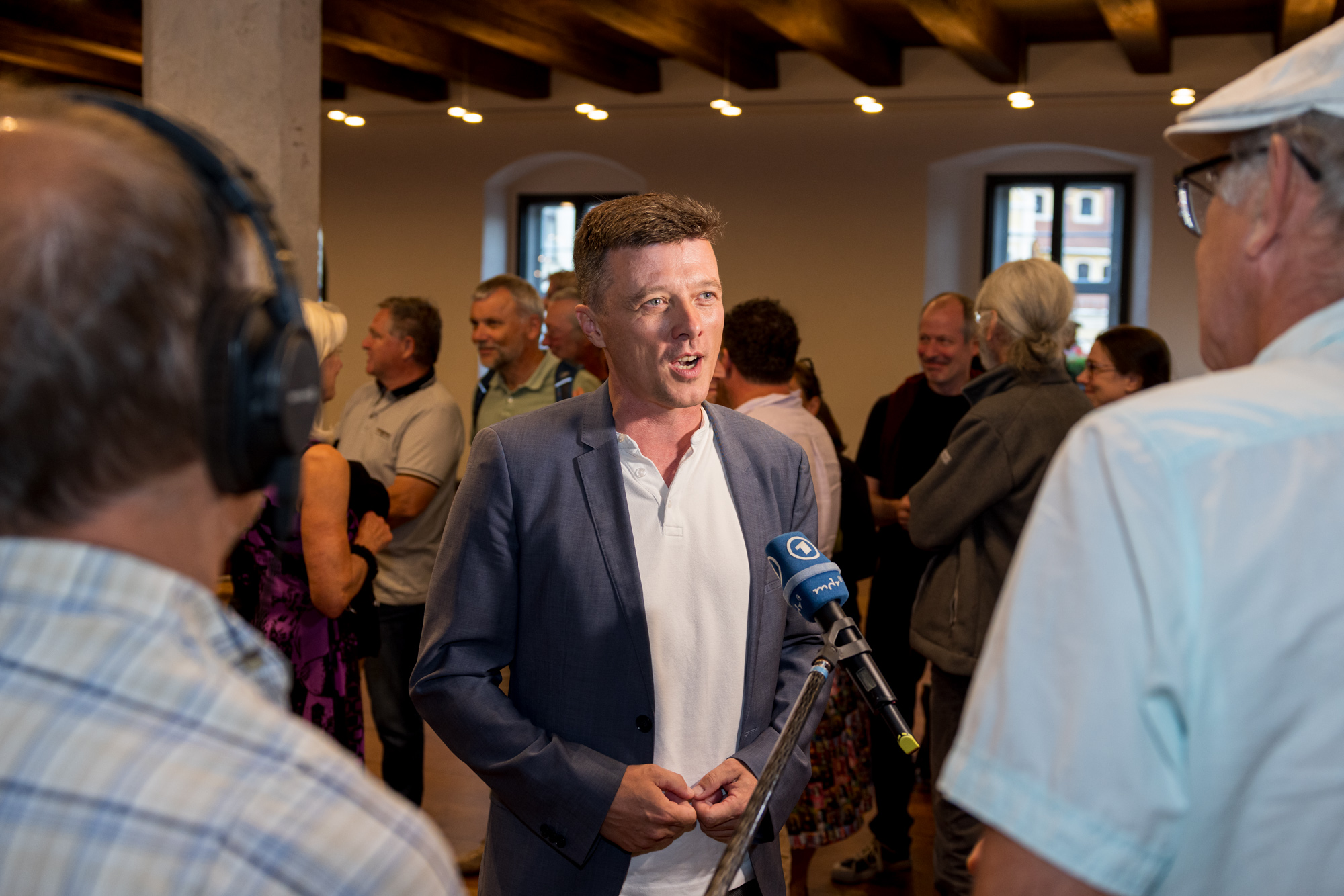 Wahlsieger Markus Renner am Abend der Wahl