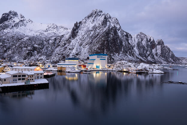 Svolvaer, Lofoten, Norwegen