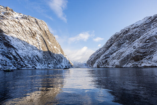 Trollfjord, Lofoten, Norwegen