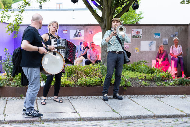 Micha Winklers JazzLust | Akkordeon: Silke
Krause, Percussion/Dr