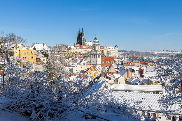 Meißen im Winter