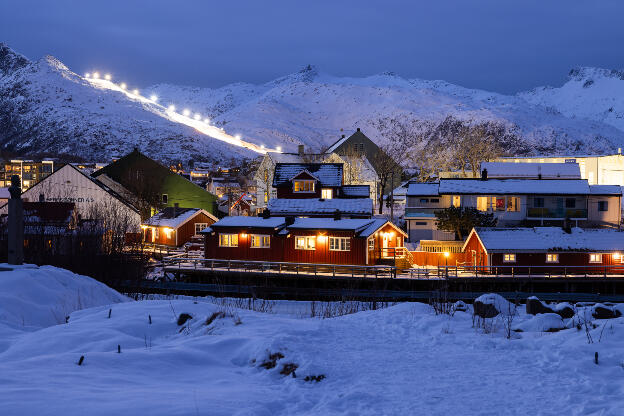 Svolvaer, Lofoten, Norwegen