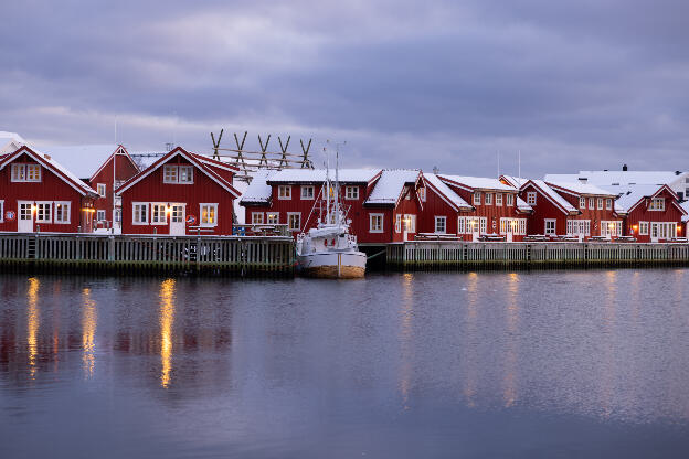 Svolvaer, Lofoten, Norwegen