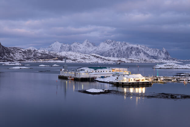 Svolvaer, Lofoten, Norwegen